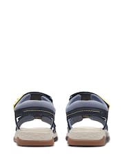 Clarks Blue Spiney Step Kids Sandals - Image 6 of 8