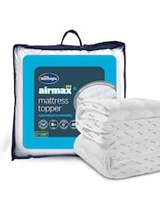 Silentnight White Airmax 800 8cm Mattress Topper - Image 2 of 9