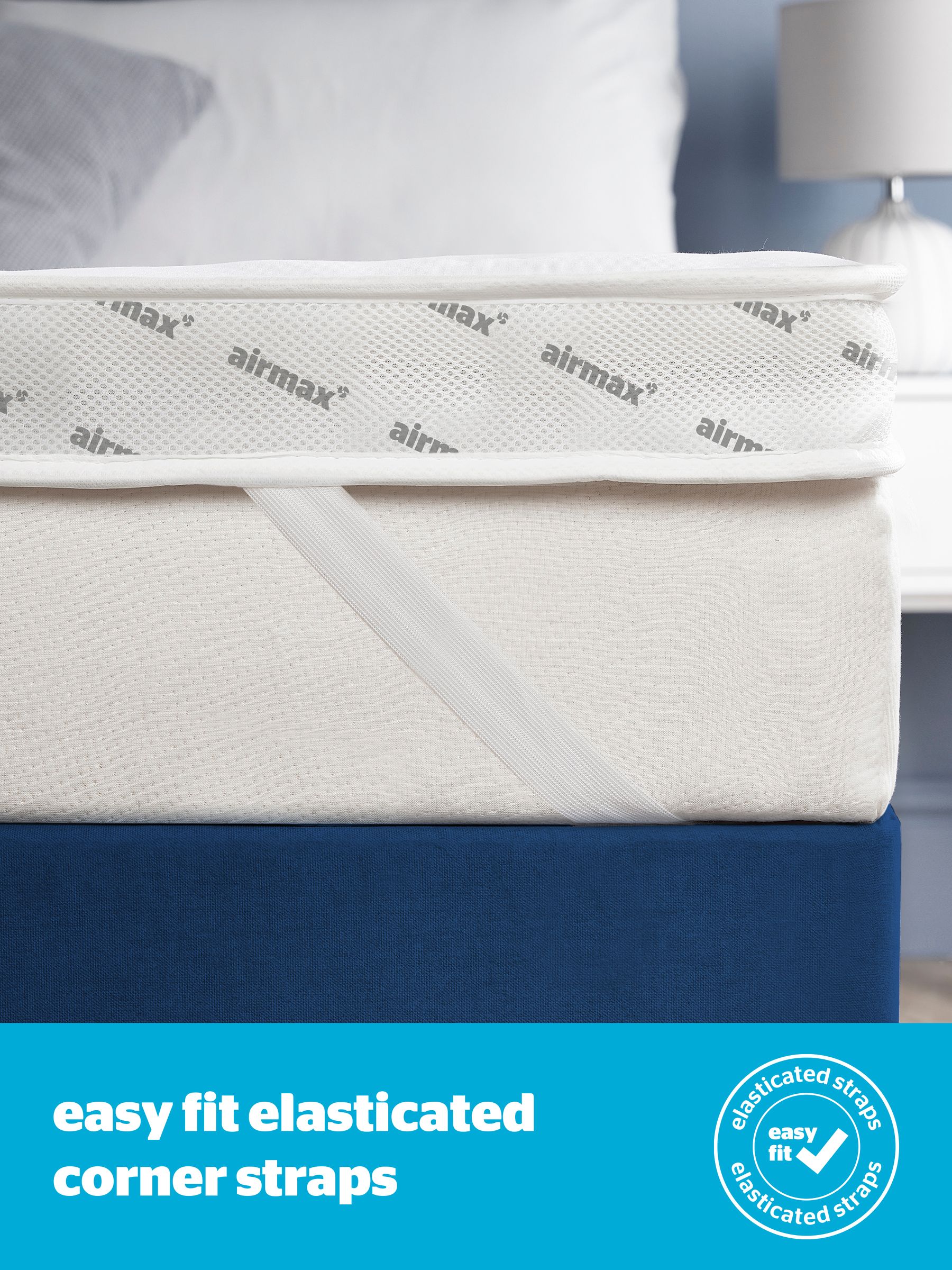 Silentnight airmax anti allergy mattress topper on sale