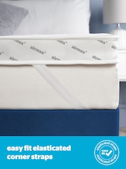 Silentnight White Airmax 800 8cm Mattress Topper - Image 5 of 9