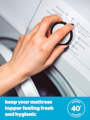 Silentnight White Airmax 800 8cm Mattress Topper - Image 7 of 9