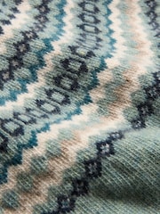 Celtic & Co. Ditsy Fair Isle Yoke Jumper - Imagen 6 de 8