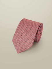 Charles Tyrwhitt Pink Silk Pint Tie - Image 1 of 2
