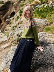 Celtic & Co. Green Harley Of Scotland Highlands Crew Neck Jumper - Image 1 of 8