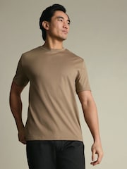 Charles Tyrwhitt Natural Short Sleeve T-Shirt - Image 1 of 6