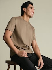 Charles Tyrwhitt Natural Short Sleeve T-Shirt - Image 2 of 6