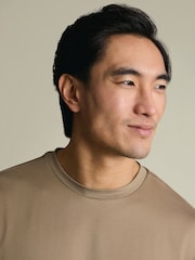 Charles Tyrwhitt Natural Short Sleeve T-Shirt - Image 3 of 6