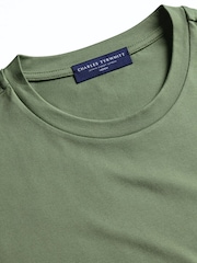 Charles Tyrwhitt Green Short Sleeve T-Shirt - Image 4 of 5