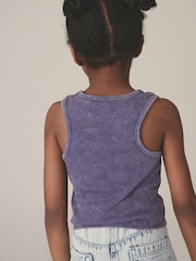 Purple Celestial Graphic Boxy Vest (3-16yrs) - Image 3 of 7