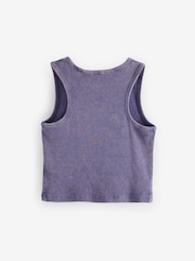 Purple Celestial Graphic Boxy Vest (3-16yrs) - Image 6 of 7