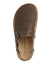 Celtic & Co. Brown Welt Sole Slingback Clogs - Image 6 of 7