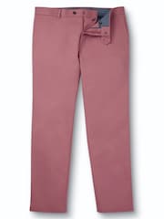 Charles Tyrwhitt Pink Ultimate Non-Iron Chino Trousers - Image 5 of 6