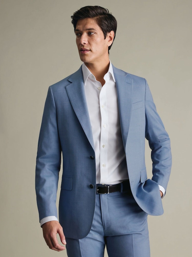 Charles Tyrwhitt Blue Ultimate Suit Jacket - Image 1 of 6