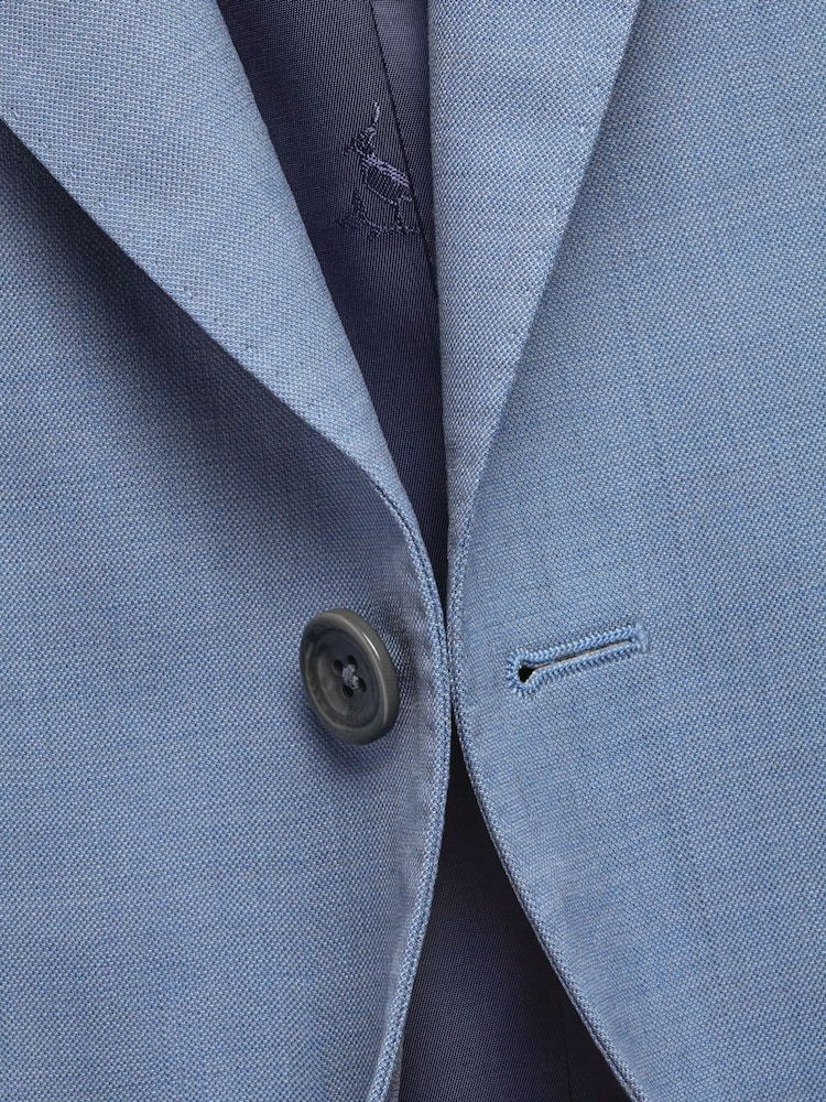 Charles Tyrwhitt Blue Ultimate Suit Jacket - Image 6 of 6
