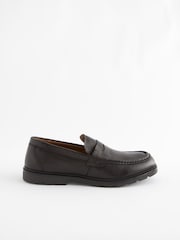 rjava - Usnjeni mokasini tumbled Saddle - Slika 4 iz 7