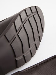 rjava - Usnjeni mokasini tumbled Saddle - Slika 6 iz 7