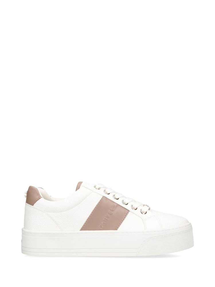 Carvela White Trainers - Image 2 of 5