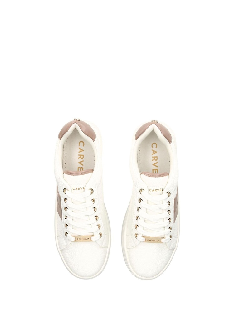 Carvela White Trainers - Image 5 of 5