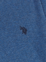 U.S. Polo Assn. Light Blue Mens Cotton Crew Neck Jumper - Image 8 of 8