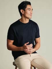 Charles Tyrwhitt Blue Short Sleeve T-Shirt - Image 2 of 6