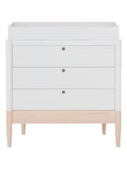 Gaia Baby Natural Ash White Eos Nursery Dresser Changer - Image 4 of 6