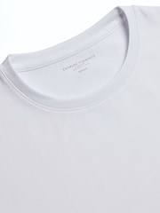 Charles Tyrwhitt White Short Sleeve T-Shirt - Image 5 of 6
