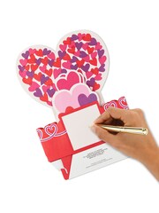 Hallmark Red Musical And Light-Up 3D Pop-Up Valentine's Card - Image 4 of 4