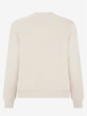 Mint Velvet Cream Slogan Sweatshirt - Image 4 of 4