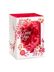 Hallmark Pink  White Music And Light-Up I Love You Valentine's Day Card - Image 2 of 4