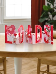 Hallmark Red Pull-Out Valentine's Day Card for One I Love - Image 1 of 4