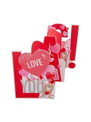 Hallmark Red Pull-Out Valentine's Day Card for One I Love - Image 3 of 4