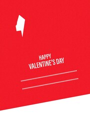 Hallmark Red Pull-Out Valentine's Day Card for One I Love - Image 4 of 4