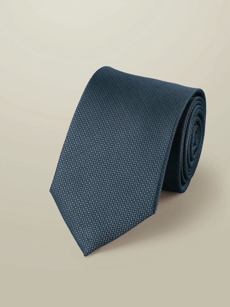 Corbata de seda resistente a las manchas de Charles Tyrwhitt - Imagen 1 de 2