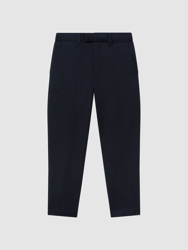 Reiss Navy Eastbury 3-9 yrs Slim Fit Chinos - Image 2 of 6 Reiss Navy Eastbury 3-9 yrs Slim Fit Chinos - Image 2 of 6