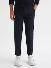 أزرق داكن - تشينو تفصيلة ضيقة Eastbury من Reiss - صورة 3 من 6
