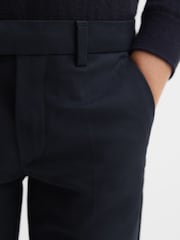 أزرق داكن - تشينو تفصيلة ضيقة Eastbury من Reiss - صورة 4 من 6