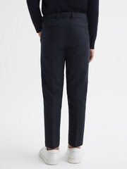 أزرق داكن - تشينو تفصيلة ضيقة Eastbury من Reiss - صورة 5 من 6
