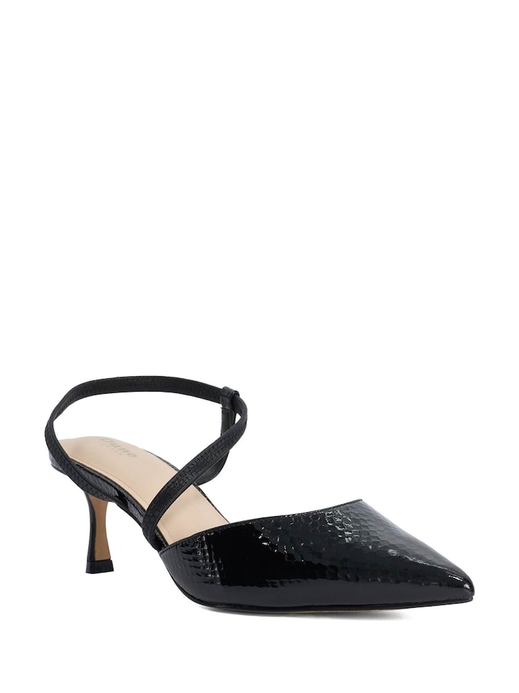 Dune London Black Charming Court Shoes - Image 1 of 5