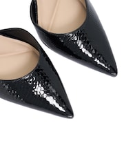 Dune London Black Charming Court Shoes - Image 5 of 5