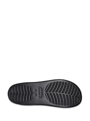 Crocs Black Classic Platform Slide Sandals - Image 6 of 7
