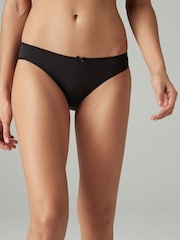 Black Bikini Microfibre Knickers 5 Pack - Image 2 of 5