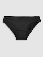 Black Bikini Microfibre Knickers 5 Pack - Image 5 of 5