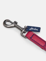Joules Pink Leather Dog Lead - Image 3 of 3