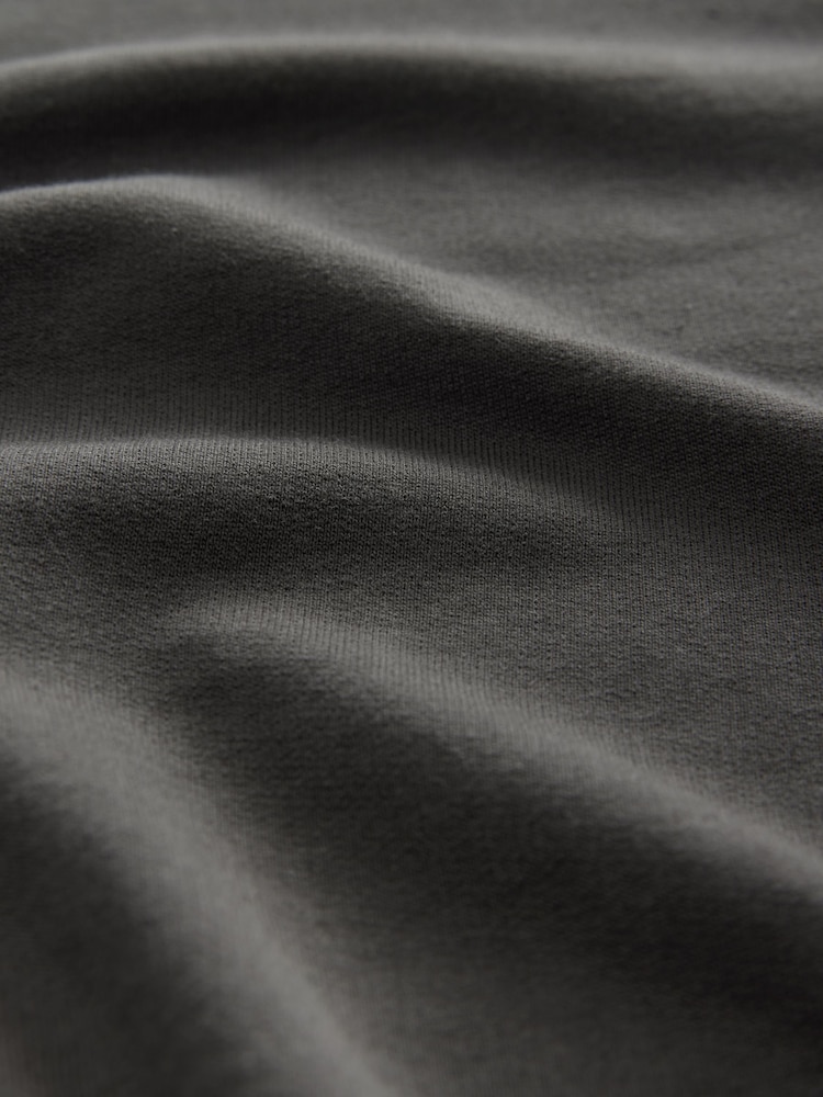 Gris d'ardoise - Sweat-shirt léger Col rond % 100 - Image 6 of 7