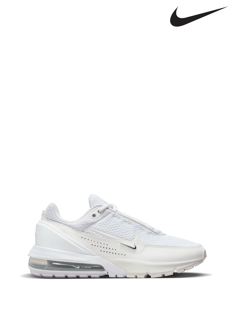 Nike White Air Max Pulse Trainers - Image 13 of 13 Nike White Air Max Pulse Trainers - Image 13 of 13