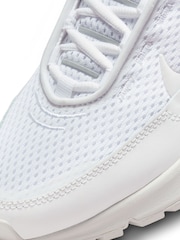 Nike White Air Max Pulse Trainers - Image 6 of 8