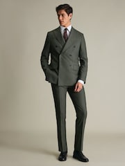 Charles Tyrwhitt Green Ultimate Suit Jacket - Image 2 of 6