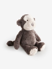 Brown Monkey Soft Plush Toy - Image 4 of 5
