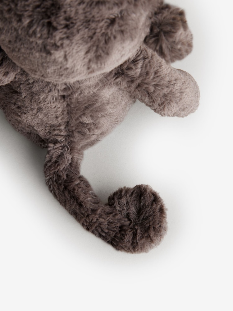 Brown Monkey Soft Plush Toy - Image 5 of 5