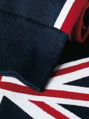 Charles Tyrwhitt Navy Blue Micro Dash Socks - Image 2 of 2
